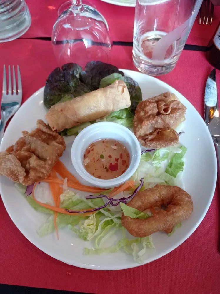 Assortiments Nems Samoussa