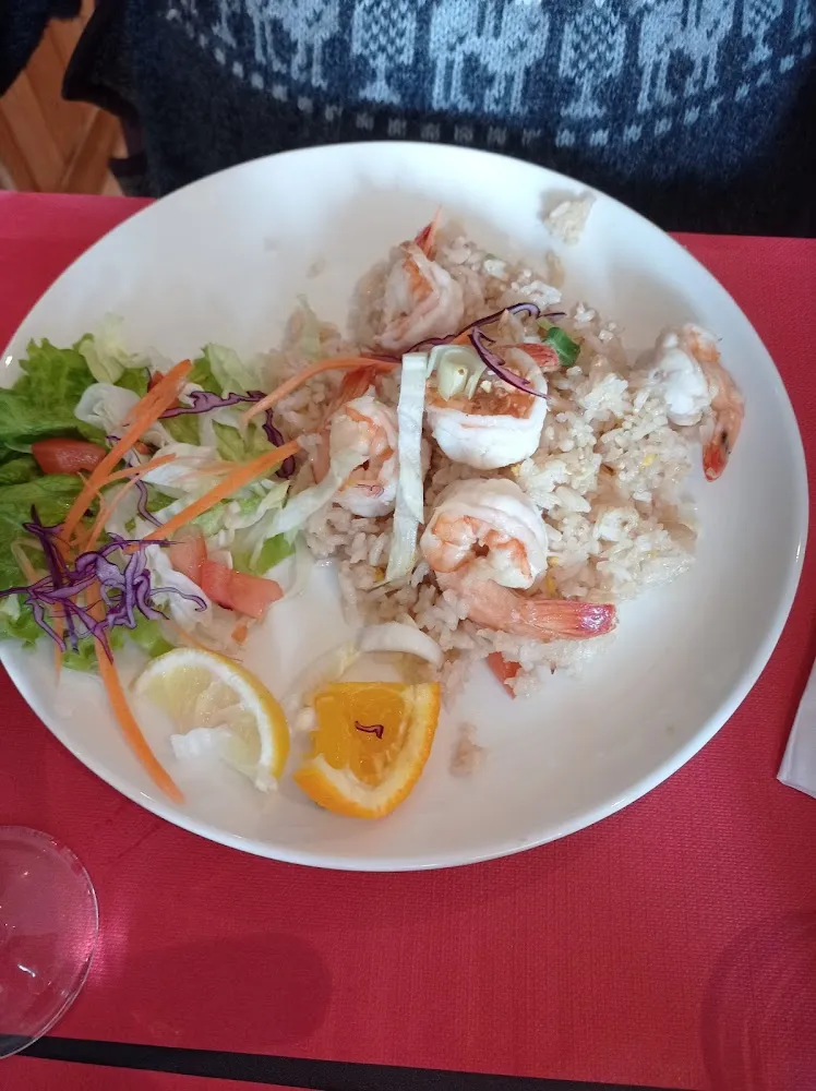 Riz Crevettes Sautées